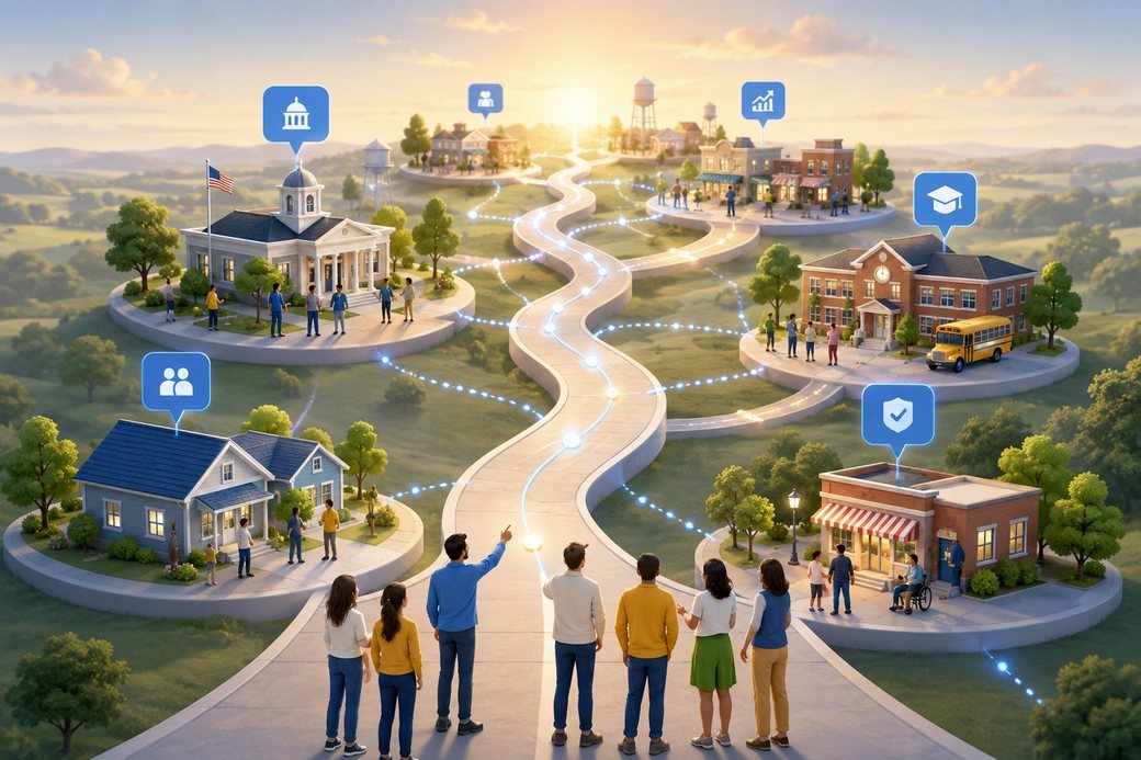 Small and mid-sized communities on the road to digital transformation